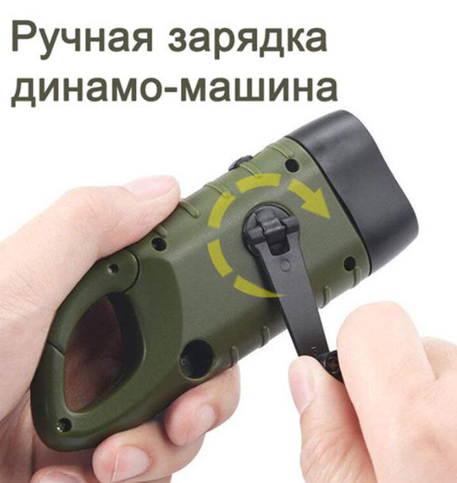 Ліхтар для кемпінгу  вбудований акумулятор, сонячна батарея, ручна зарядка